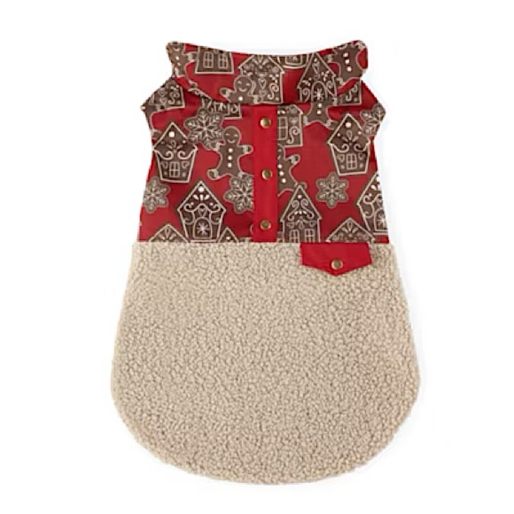 Paw & Tail🐾❄️Dog Vest “Gingerbread”
